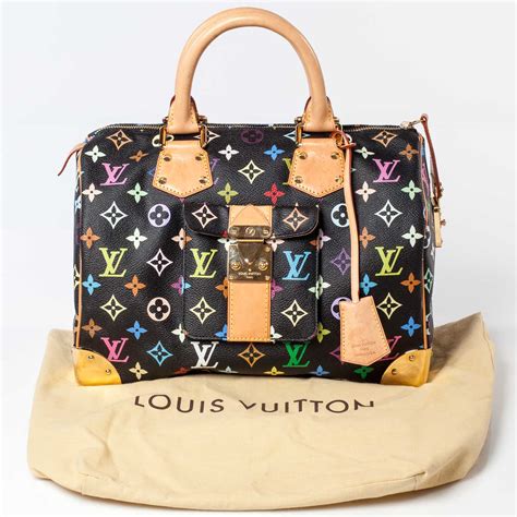 authentic louis vuitton multicolor speedy 30|louis vuitton speedy handbags.